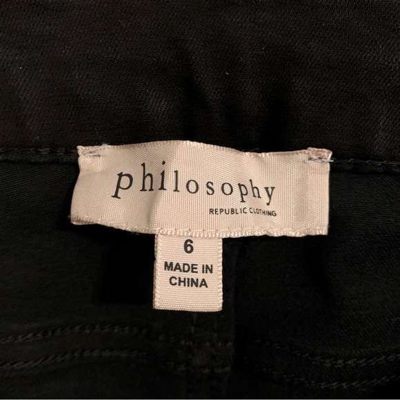 Philosophy Flare Jeans | Black Denim | - Picture 5 of 10